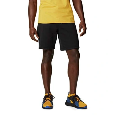 Abbildung von Columbia Fleece Shorts für Herren mit Logo, M Columbia, Schwarz (Black), WL/L10, 1884601