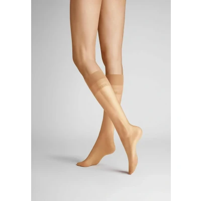 Abbildung von Hudson Damen Kniestrümpfe Light 8 druckfreier Bund DEN Skin 0014 35 38