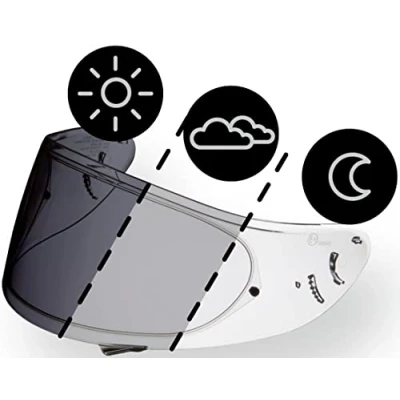 Abbildung von Shoei CWR 1 Photocromic Visier (Protec Tint,One Size)