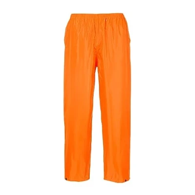Abbildung von Portwest Klassische Regenhose für Erwachsene, Größe: XL, Farbe: Orange, S441ORRXL