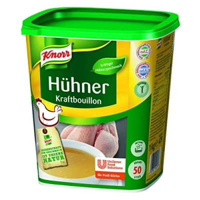 Abbildung von Knorr Hühner Kraftbouillon Hühnerbrühe (mit kräftigem Huhngeschmack) 1er Pack (1 x 1 kg)