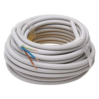 Abbildung von Kopp 150810841 Mantelleitung NYM J 3 G 1,50 mm² Grau 10 m