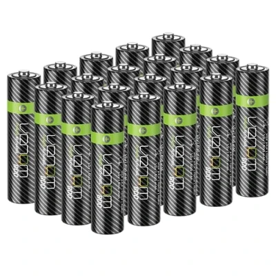 Abbildung von Venom Power Recharge AAA Batterien, 800 mAh, wiederaufladbar, 20 Stück