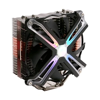 Abbildung von Zalman CNPS17X Hohe Leistung RGB CPU Kühler Tower für AMD und Intel, Schwarz