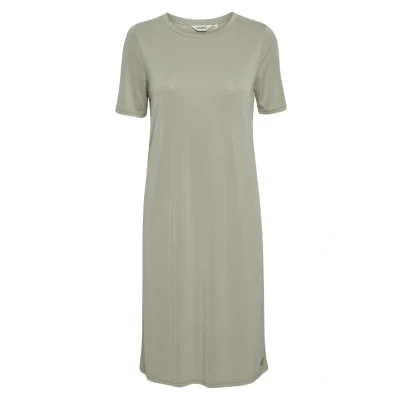 Abbildung von Oxmo Brinja Jerseykleid, Damen, Größe: XL, Seagrass