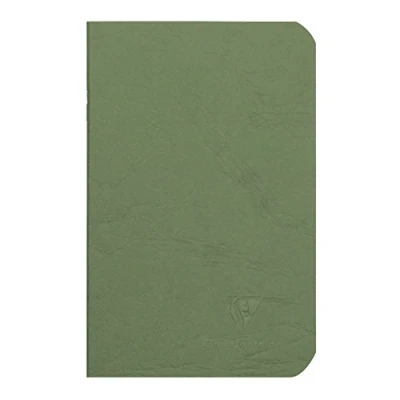 Abbildung von Calligraphe 734163C Heft (gebund Age Bag, Blank, 9 x 14 cm) 1 Stück, 48 Blatt, grün