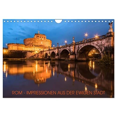 Abbildung von Rom Impressionen aus der ewigen Stadt (Wandkalender 2025 DIN A4 quer), CALVENDO Monatskalender