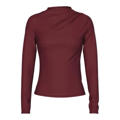 Abbildung von PIECES Pcmadison Ls Draped Top Noos Bc