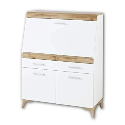 Abbildung von Innostyle Sekretär &quot;SECRET&quot;, Stauraumschrank, mit Monitor /Laptopfach, Soft Close, Breite 98 cm