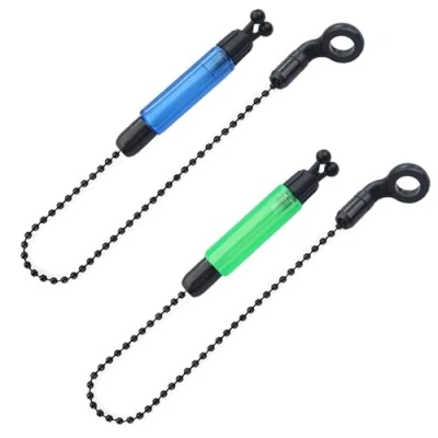 Abbildung von HBERCAI 2 Stück Swinger für Karpfenangeln mit Bissanzeiger Angeln,Swinger Karpfenangeln,Angeln Bissanzeiger,Bissanzeiger Gut sichtbar Blau,Grün