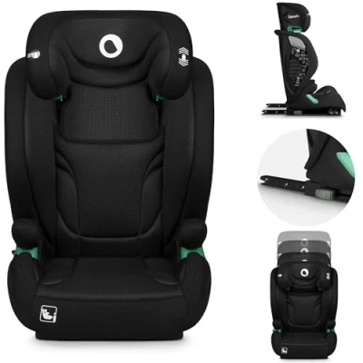 Abbildung von lionelo Autokindersitz IGO I SIZE, ab: 3 Jahren, bis: 12 15,00 kg, 36,00 (Set), SIZE R129/Kopfstütze mit Tri Guard Technologie/Memory Foam
