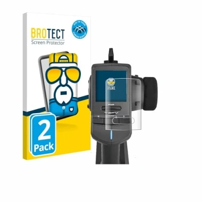 Abbildung von BROTECT 2 Stück Full Cover Schutzfolie für Futaba T3PV Screen Displayschutz Folie [3D Curved, Anti Fingerprint, Kristall Klar]