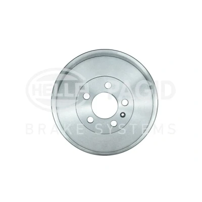 Abbildung von HELLA 8DT 355 303 081 Bremstrommel ohne Radlager, Radbefestigungsbolzen, Radnabe 276 SKODA: Fabia 2 Schrägheck, Combi