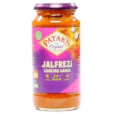 Abbildung von Pataks Indische Saucen und Pasten (Jalfrezi Curry Soße, 2 x 450 g)