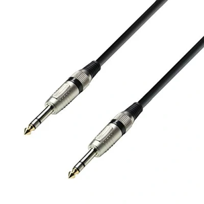 Abbildung von Adam Hall Cables 3 STAR BVV 0300 Symmetrisches Kabel Klinke TRS m