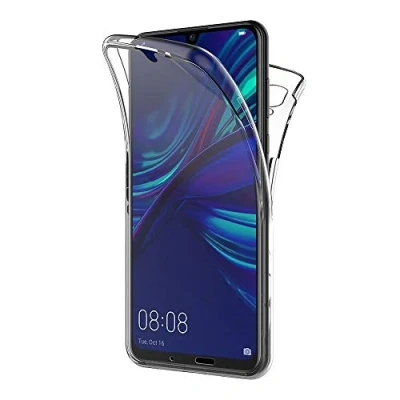 Abbildung von AICEK Compatible Huawei P Smart 2019 Hülle, 360Full Body Transparent Silikon Schutzhülle für Case Durchsichtige TPU Bumper Handyhülle (6,21 Zoll)