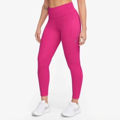 Abbildung von Nike Performance Tights, Damen, Größe: XS, Fireberry/purple ink