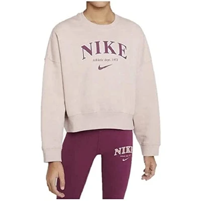 Abbildung von Nike Sportswear Trend CREW Sweatshirt für Kinder, Größe: 128/137, Pink oxford