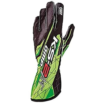 Abbildung von OMP KS 2 ART Handschuhe SCHWARZ/GRÜN GRÖSSE M