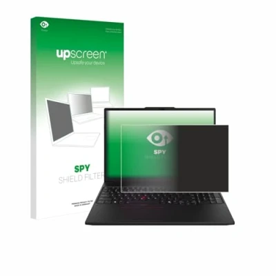 Abbildung von upscreen Blickschutzfilter für Lenovo ThinkPad P16s Gen 3 Privacy Filter Blickschutzfolie Sichtschutz Folie [Blaulichtfilter, Anti Reflex]