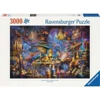Abbildung von Puzzle Drachenbibliothek