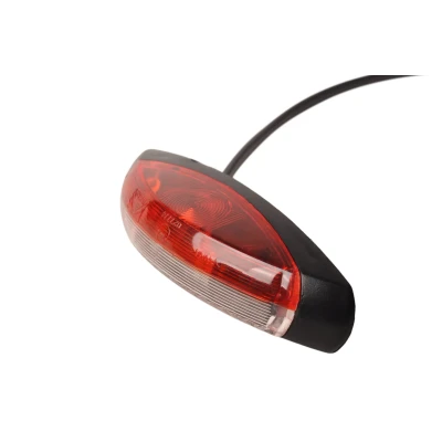 Abbildung von Umrissleuchte Aspöck Flexipoint II rot / weiß DC kabel 2250mm TrailerPlus Anhängerersatzteile