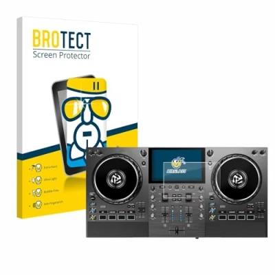 Abbildung von BROTECT Schutzglas für Numark Mixstream Pro Go Schutzfolie Panzer Folie Glas [Extrem Kratzfest 9H, Anti Fingerprint, Ultra Transparent]