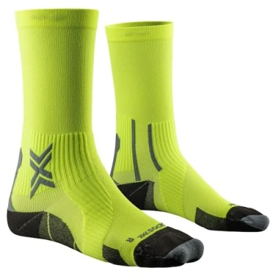 Abbildung von X Socks Run Perform Crew Laufsocke Gelb Mann Grösse 35 38