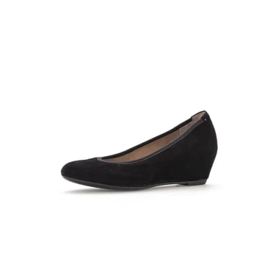 Abbildung von Gabor Keilpumps, Damen, Größe: 42.5, Schwarz Schuhe