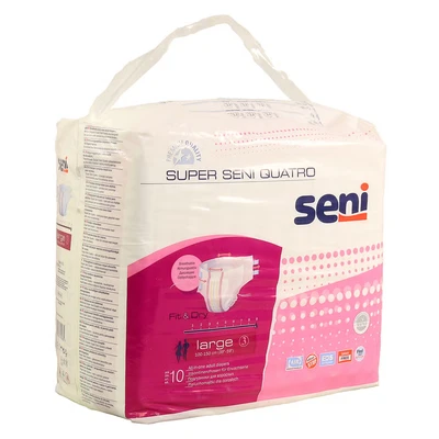 Abbildung von Super SENI Quatro Inkontinenzslip L 10 St