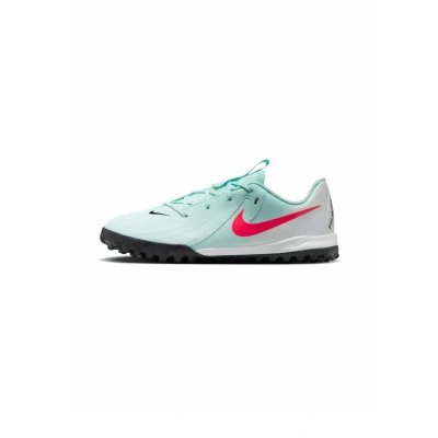 Abbildung von Nike Unisex Jr. Phantom Luna 2 Academy Oxford Schuh, Mint Atomic Red Off Noir, 38.5 EU