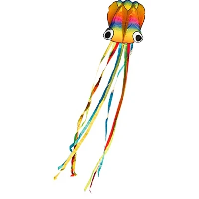 Abbildung von HQ Kite Rainbow Octopus Spannweite 700 mm Windstärke Fitness 2 5 bft