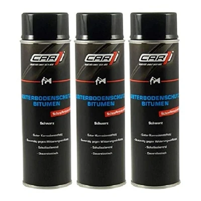 Abbildung von 3 x 500ml CAR1 Unterbodenschutz Bitumen Versiegelung, UBS, Steinschlagschutz CO 3612
