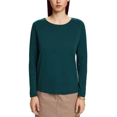 Abbildung von Esprit Langarmshirt, Damen, Größe: XS, Emerald green