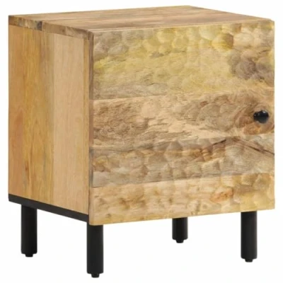 Abbildung von vidaXL Nachttisch 40x33x46 cm Massivholz Mango