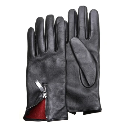 Abbildung von Pearlwood Helena Fingerhandschuh, Damen, Größe: 7.5, Black (200)