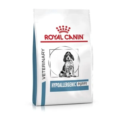 Abbildung von Royal Canin Veterinary Hypoallergenic Puppy 3,5 kg Diät Alleinfuttermittel für Welpen Kann seinen Beitrag zur Risikominimierung von Nährstoffintoleranzen leisten Mit Reis