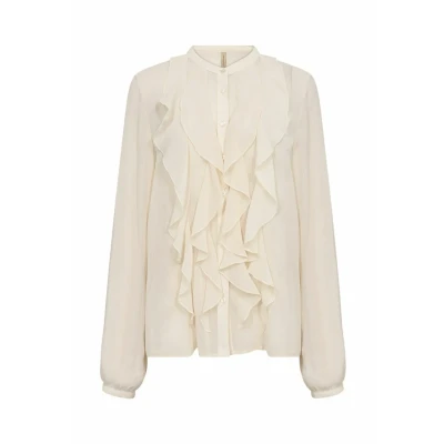 Abbildung von Soyaconcept NAIA Hemdbluse, Damen, Größe: Medium, Cream
