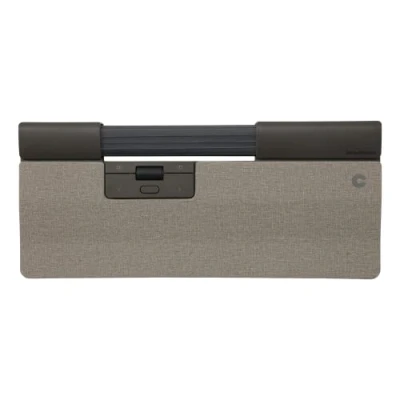 Abbildung von Contour SliderMouse Pro Kabellose Maus Regulärer Handballenauflage Ergonomische PC Bluetooth Schmerzlinderung 6 programmierbare Tasten 2800 DPI Für Windows &amp; macOS Hellgrau