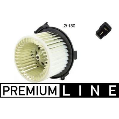 Abbildung von MAHLE ORIGINAL AB 99 000P Innenraumgebläse für Fahrzeuge ohne Klimaanlage Links /Rechtslenker PEUGEOT: 307 CC, SW, Schrägheck