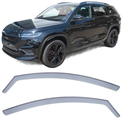 Abbildung von Windabweiser Regenabweiser Windschutz Schwarz Smoke für Skoda Kodiaq ab 16
