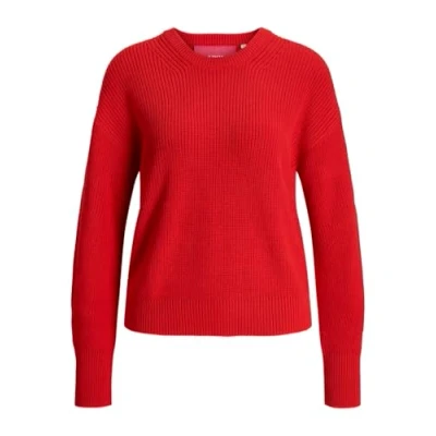 Abbildung von JJXX Jxmila CREW NECK Strickpullover, Damen, Größe: XS, Morning glory