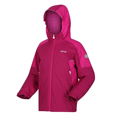 Abbildung von Regatta Hurdle IV wasserdichte Hydrafort Thermoguard Jacke für Kinder
