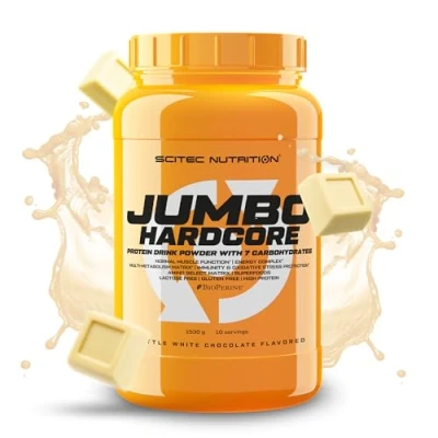 Abbildung von Scitec Jumbo Hardcore Krokant weiße schokolade
