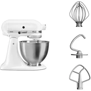 Abbildung von KitchenAid Küchenmaschine Mit Kippbarem Motorkopf 4,3 l Classic 5k45ss White