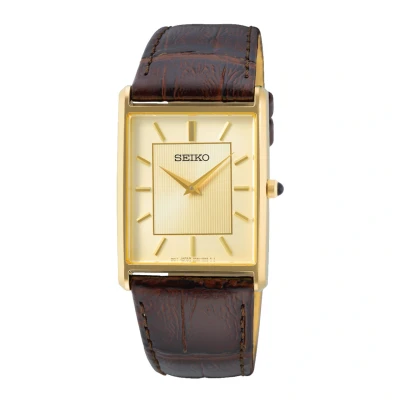 Abbildung von Seiko SWR064P1 Uhr, Herren, Größe: One Size, Gold coloured