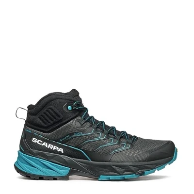 Abbildung von Scarpa RUSH MID 2 GTX Hikingschuh, Herren, Größe: 45, Anthracite/blue Schuhe