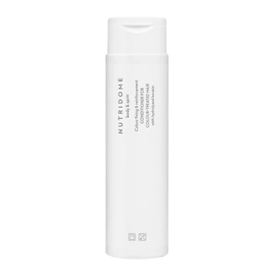 Abbildung von Nutridome Conditioner für gefärbtes Haar 200 ml Haarspülung Spülung Effektive Regeneration Fixiert die Farbe Stärkt Strähnen Befeuchtet Keratin Panthenol Kirschextrakt