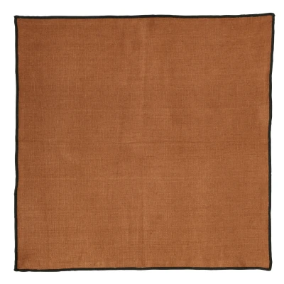 Abbildung von ASA Leinenserviette ginger 45 x cm