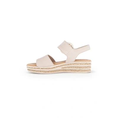Abbildung von Gabor Damen Plateausandalen, Frauen Sandalen,Best Fitting,Dicke Sohle,bequem,Sommerschuhe,Freizeitschuhe,offene Schuhe,Rouge,40.5 EU / 7 UK